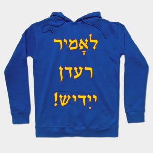 Lomir Redn Yidish! Hoodie